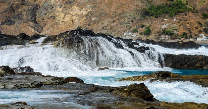 Natural,Pool,,Cabo,Verde,,Brava,,Faja,D,Agua.,Seawater,Washes